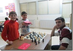 Ajedrez a la Escuela Juan Ramón Alegre