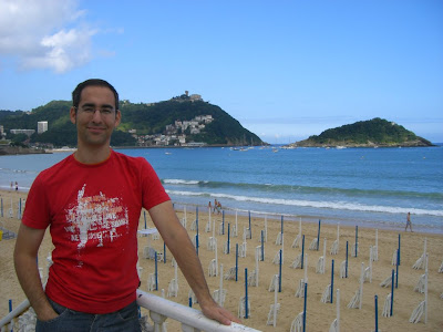 Beach of La Concha in San Sebastian