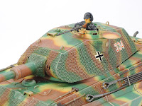 Tamiya 1/35 GERMAN KING TIGER PORSCHE TURRET (35169) English Color Guide & Paint Conversion Chart　