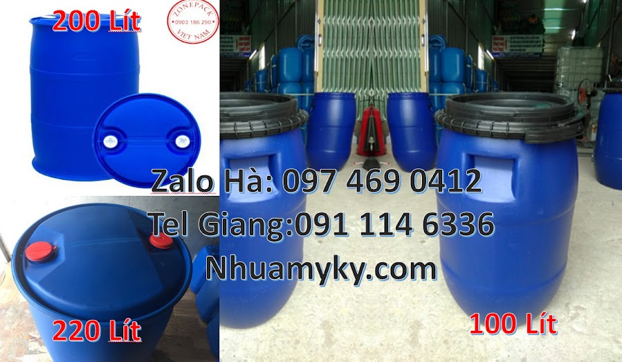 Thùng phuy nhựa 200 lít, Phuy nhựa nắp kín 220l, Thùng phi 150l, Phuy nhựa 220 lít nắp mở, Thùng Phuy Nhựa 220 lít, Thùng phi đai sắt, thùng phi đai nhựa, Thùng Phuy 100 Lít, Thùng Phi 30 Lít 8d4835491478cc26956949