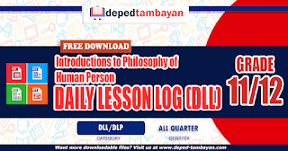 (UPDATED) Introduction to philosophy of the human person (Core Curriculum Subject) DLL Free Download