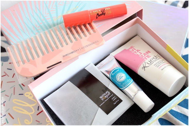 Birchbox juillet 2017 - Box beauté - Blog