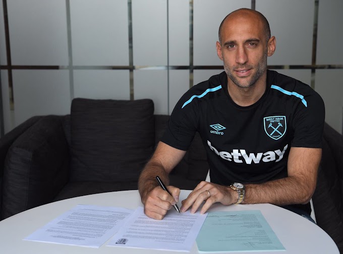 Zabaleta é o novo reforço do West Ham