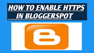 How to enable https in blogge/blogspot