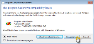 Visual Basic 6.0 di WIndows 7 (Seven)