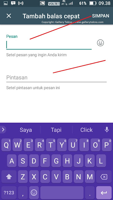 Cara Menambah dan Menggunakan Quick Reply di WhatsApp Business