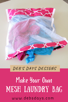 Make a Mesh Wash Bag 