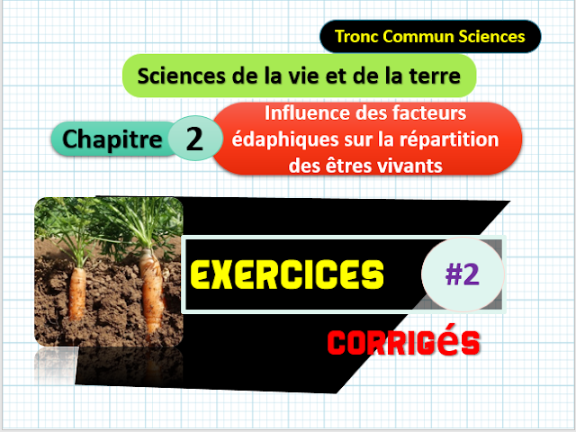 chapitre 2 : Influence des facteurs édaphiques sur la répartition des êtres vivants