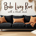 20+ Must-Try Boho Living Room Looks with a Black Couch