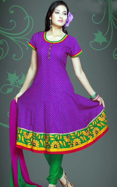 Churidar-Party-Wear-Frock