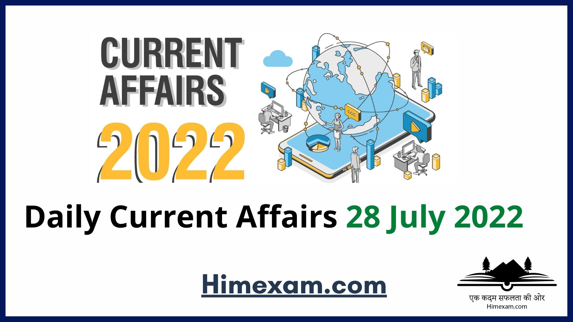 Daily Current Affairs 28 July  2022