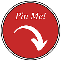 Pin Me Red Circle Button with an arrow pointing to photo below