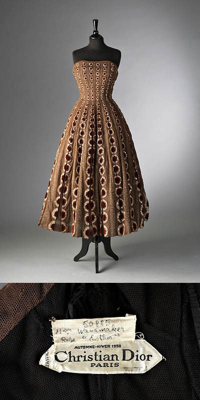 Spring Wallpapers on Autumn Winter 1952 Christian Dior Haute Couture  New Look Era Dress