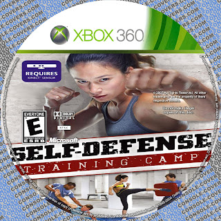 Capa Label Self-Defense Training Camp Xbox 360