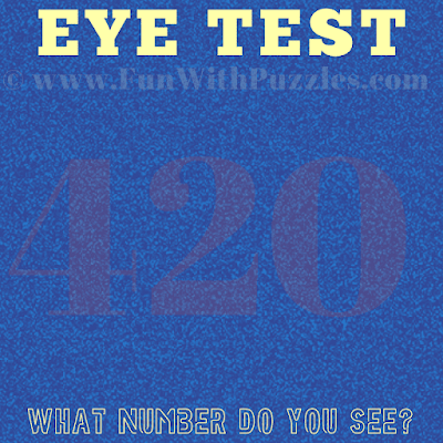 Eye Test Puzzles: Can You Spot the Hidden Number?