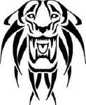 Tiger Animal Tribal Tattoo 