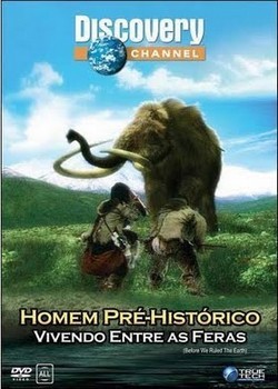 Filme Poster Homem Pré Histórico Vivendo Entre As Feras DVDRip RMVB Dublado