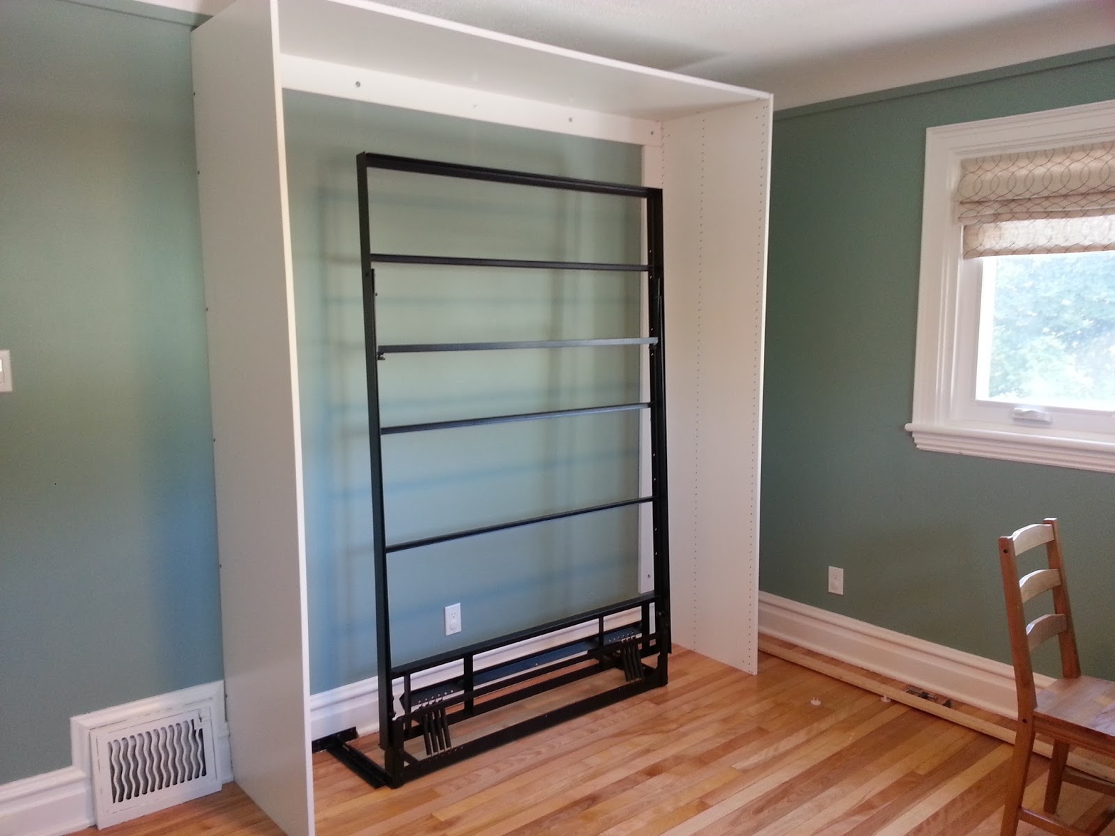 Renovations and Old Houses DIY Ikea Murphy Bed