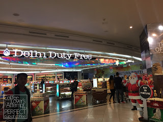 Delhi International Airport carries Indian Coffee and Tea