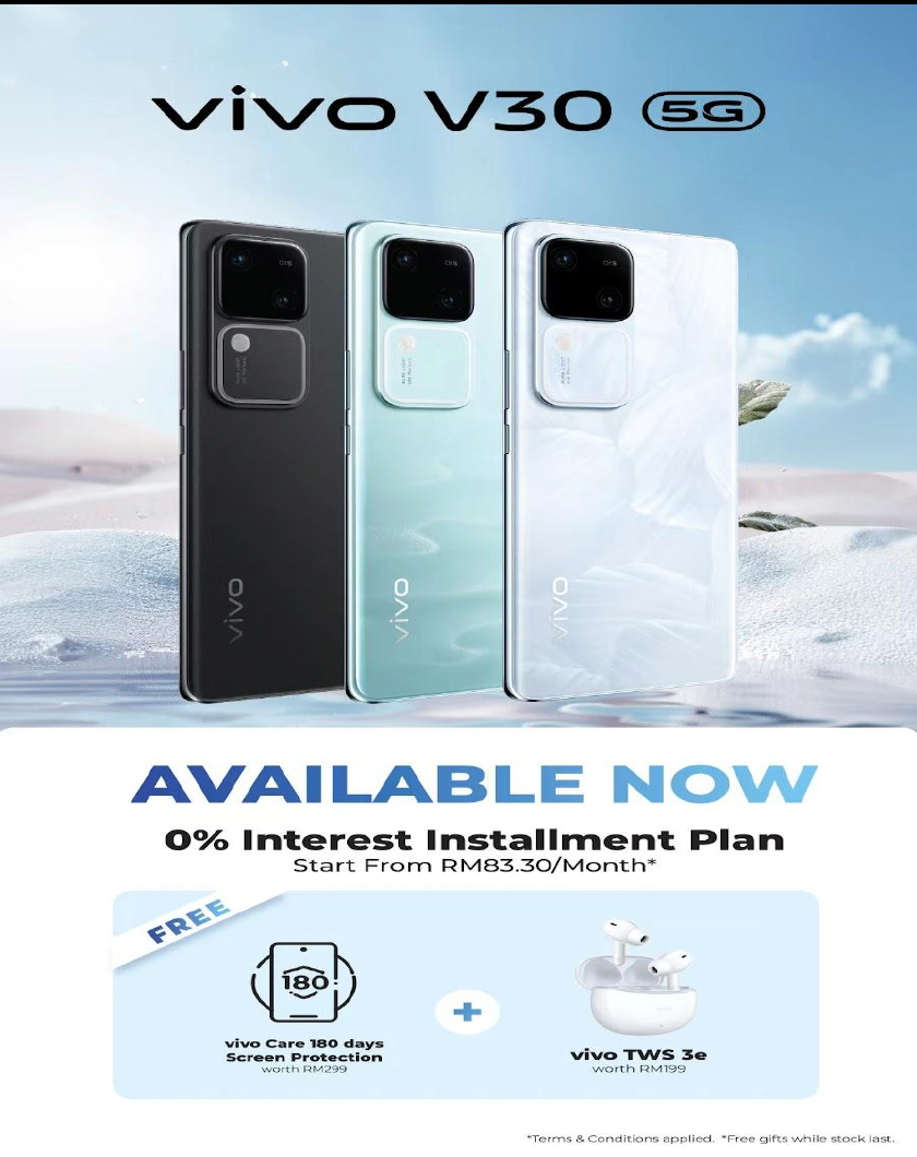 vivo V30 Series, vivo V30, vivo V30 Pro, vivo Malaysia, Rawlins Gadgets, Rawlins Lifestyle, Rawlins GLAM