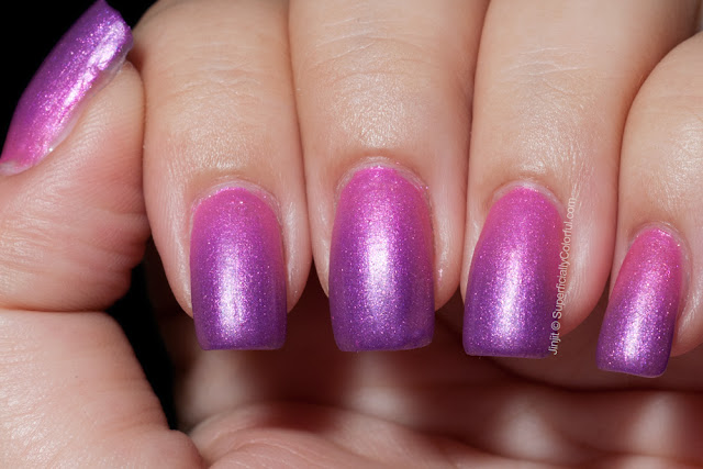 Superficially Colorful Lacquer  Mood Swings Giggly Thermal polish