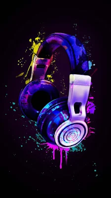 Colorful Headphones iPhone Wallpaper for Android Phone, Smartphone, iPhone 13, iPhone 12, iPhone 11, iPhone X, iPhone XR,iPad,High Quality.