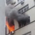 Celular explode, causa incêndio e destrói dois apartamentos