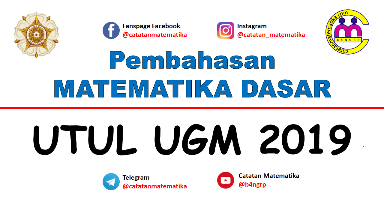 Pembahasan Soal UTUL UGM 2019