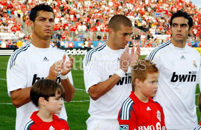 Cristiano Ronaldo and Kaka Make