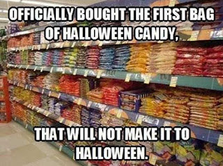 halloween candy meme