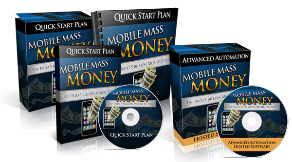 10 minutes easy set-up of the Mobile Mass Money software and watch as the money starts rolling in on complete autopilot.