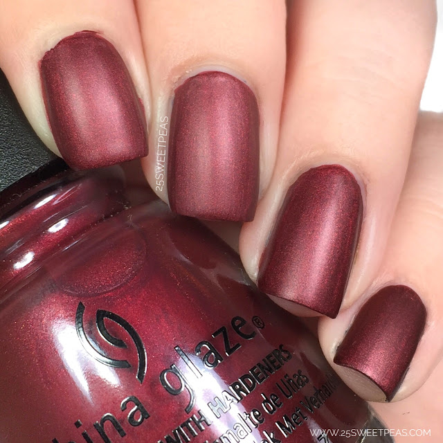 China Glaze Haute Blooded