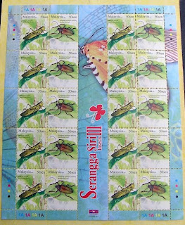 Insects 50c Sheet