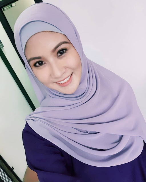 Elizabeth Tan Pakai Tudung kerana drama senafas rindu