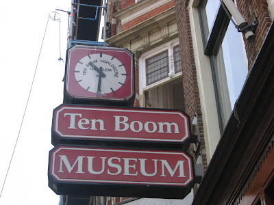  our first stop the Corrie ten Boom Museum, just one block from the Grote 