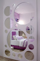 DORMITORIO LILA PARA NIÑA via www.dormitorios.blogspot.com