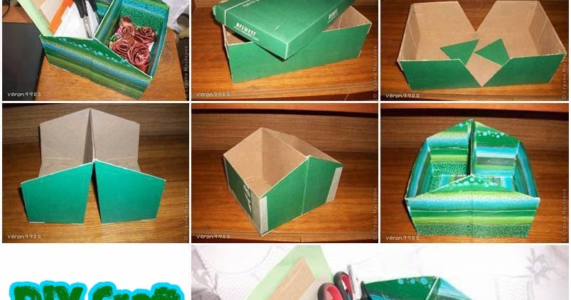 Astute Homestead: DIY Craft Organizer from Shoe Box