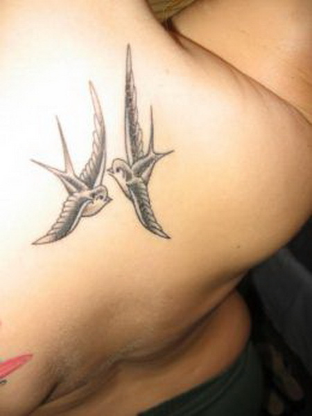 Simple Bird Tattoos