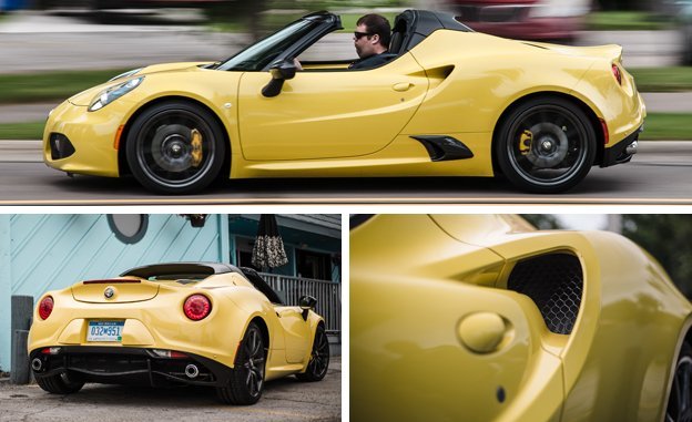 2015 Alfa Romeo 4C Spider review launch edition top speed price specs sport coupe interior engine dimensions Car Price Concept