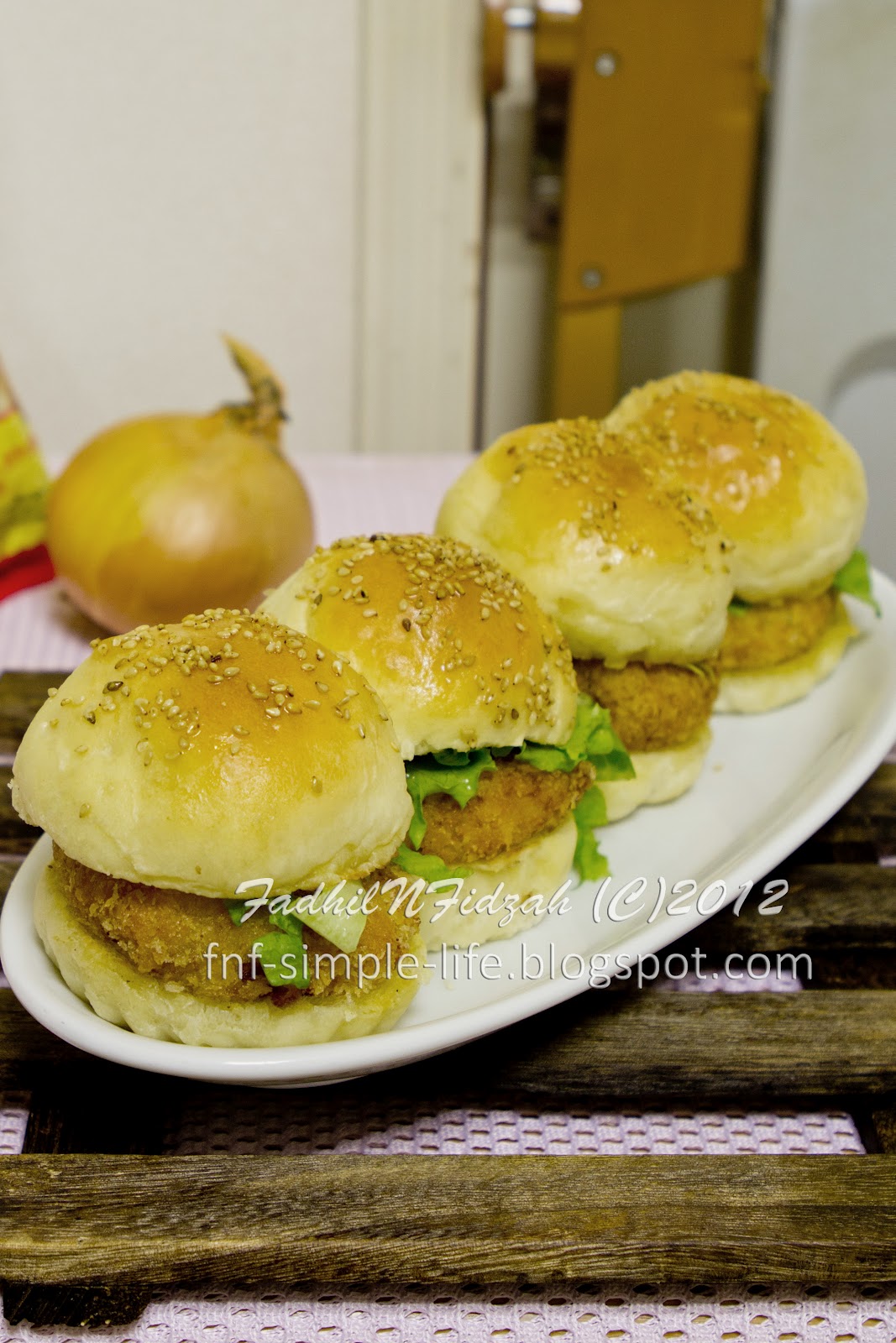 FnF Simple Life: Home made beef burger for dinner