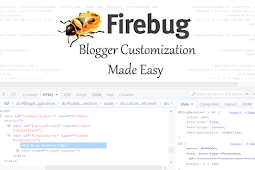 How Firebug Helps You Design Your Blogger Blog