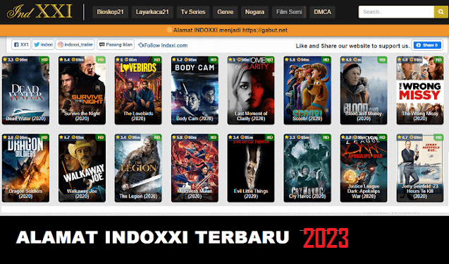 Alamat link web indoxxi terbaru 2023 | Situs Streaming Nonton film Gratis Sub indo