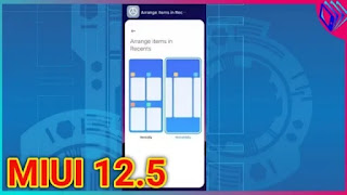قائمة التطبيقات الاخيره الجديد في تحديث شاومي Miui 12.5