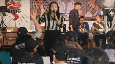 Meryl Saragih PDIP Ajak Masyarakat Berantas Narkoba Untuk Ciptakan Generasi Emas