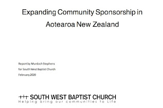 Murdoch Stephens research Community Sponsorship Refugees New Zealand SWBC