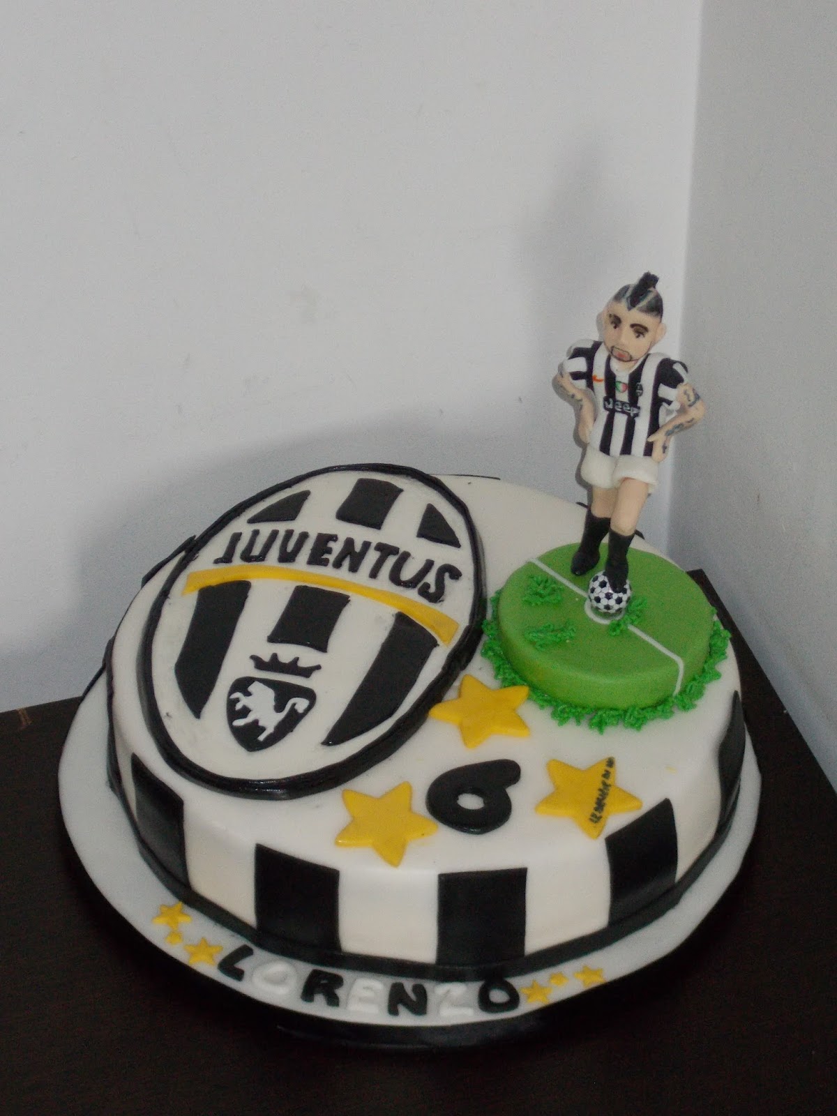 Le Delizie di Ve: JUVENTUS CAKE- VIDAL-