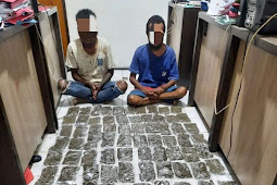 Polisi di Skow-Wutung Tangkap 2 Pelaku Pembawa Ganja Seberat 2,8 kg