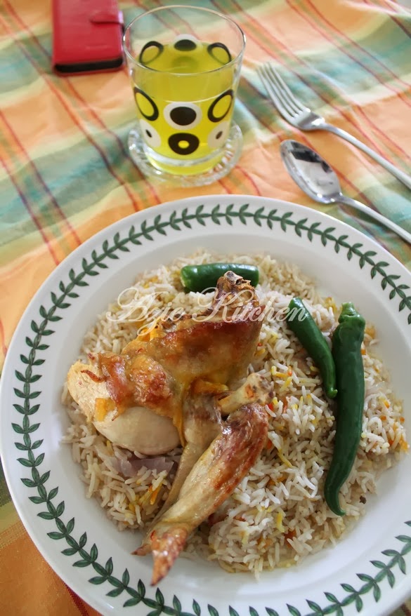 Nasi Mandi Yemen Cuti Hari Deepavali - Azie Kitchen