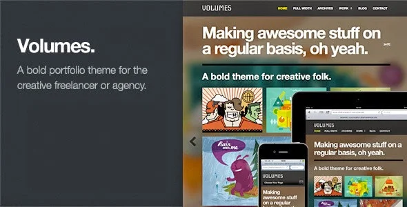 Volumes - Responsive Portfolio WordPress Theme