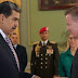 Maduro recibe las cartas credenciales del nuevo embajador de España